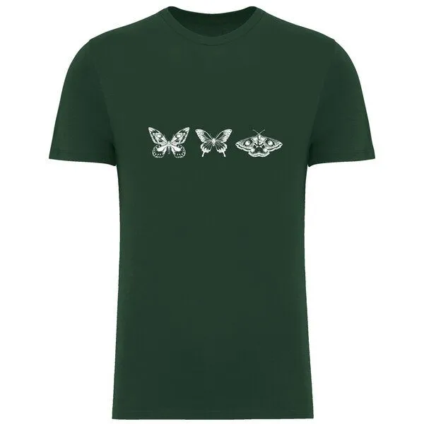 Greenspired Greenspired Basic Bio T-Shirt Metamorphose 155g/m² XXS - 4 XL", Waldgrün, – Produktbild 1 von 1