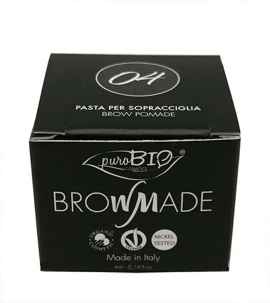 PuroBIO Cosmetics PuroBIO Cosmetics BrowMade Augenbrauen Pomade, 04 carbon, – Produktbild 2 von 2