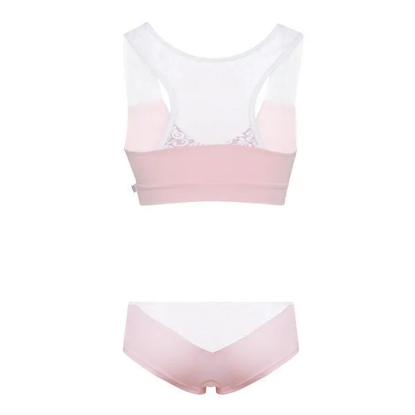 Frija Omina Frija Omina Set Bio-Hipster & Bustier Jondel, Zartrosa (pink), – Produktbild 1 von 3