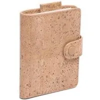 Sperling Sperling "Minimal" veganes Kartenetui / Mini-Geldbörse aus Kork & recyceltem Ecobend mit RFID-Schutz, Cream (natur), – Produktbild 1 von 1
