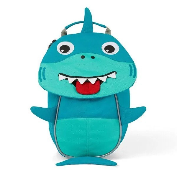 Affenzahn Affenzahn Kinderrucksack "Kleiner Freund" für die KITA / Kindergarten, Hai (blau), – Produktbild 1 von 4