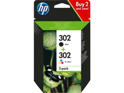 Hewlett Packard HP 2er Set Druckköpfe 302 schwarz, color – Produktbild 1 von 1