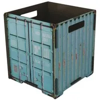 WERKHAUS WERKHAUS Container - Papierkorb, Türkis, – Produktbild 1 von 1