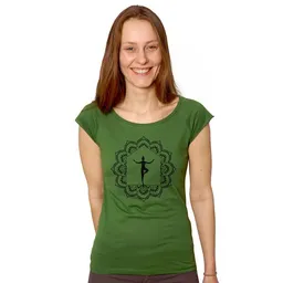 HANDGEDRUCKT HANDGEDRUCKT RESTPOSTEN "My Home is my Temple" Bamboo Frauen T-Shirt – Produktbild 1 von 1