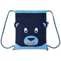 Affenzahn Affenzahn Turnbeutel / Sportbeutel für Kinder, Bär (blau), – Produktbild 1 von 1