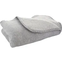 Richter Textilien Babydecke Bio-Baumwolle Melange titan Maße 75 x 100 cm – Produktbild 1 von 1