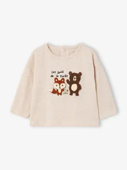 Vertbaudet Baby Shirt mit Druckknöpfen hinten – Produktbild 1 von 1