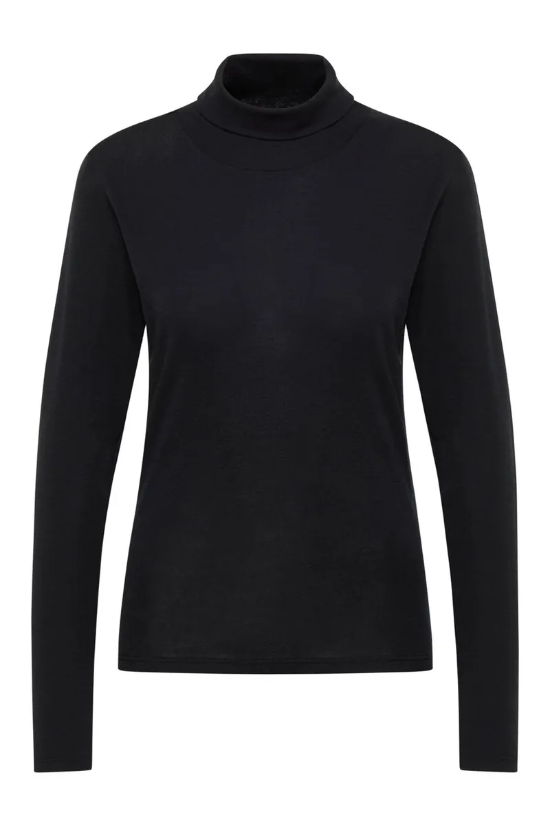 Tranquillo Longsleeve Marryy aus Biobaumwolle - black / M – Produktbild 1 von 3