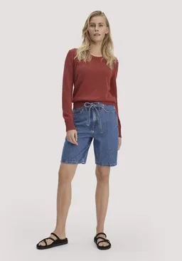 hessnatur hessnatur Jeans Bermuda aus aus Bio-Baumwolle und TENCEL Lyocell – Produktbild 1 von 1