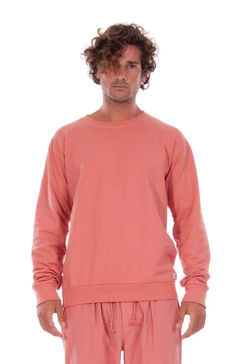 RAVENS VIEW IBIZA RAVENS VIEW IBIZA Herren vegan Sweatshirt Salinas Lehm Rot, Hellrot, – Produktbild 2 von 2
