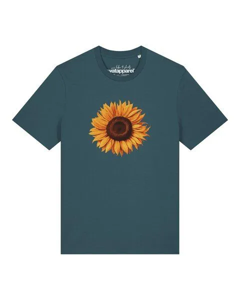 watapparel watapparel T-Shirt Unisex Sonnenblume, Stargazer, – Produktbild 1 von 5