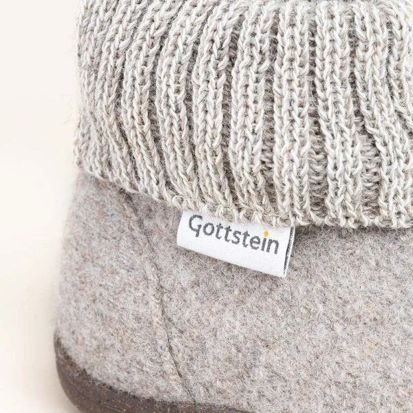 Gottstein Gottstein Kinder Hüttenschuh Alpine Boot RU für Jungen & Mädchen, Beige, – Produktbild 4 von 4