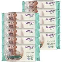 Bambo Nature Bambo Nature Wipes Vorteilspackung (500 Tücher) – Produktbild 1 von 1