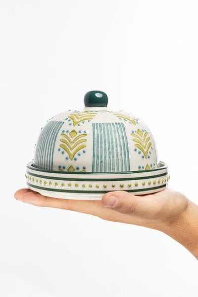 Tranquillo Tranquillo Käseglocke ORIENTAL, Blau, – Produktbild 5 von 6