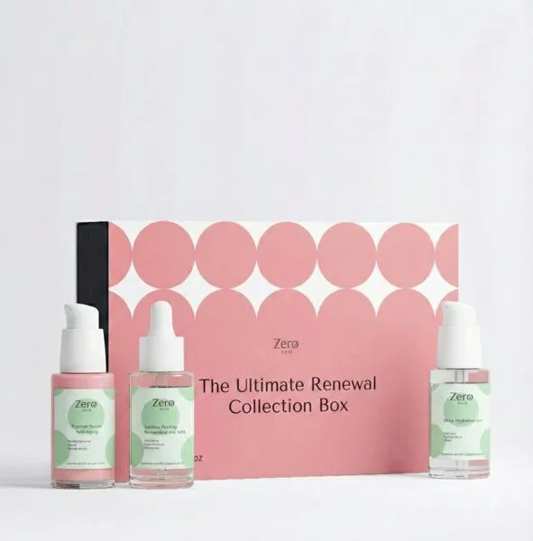 Zero Skin Zero Skin The Ultimate Renewal Collection Box, intensives 3-in-1 Set für Erneuerung, Feuchtigkeit & Glättung - 90 ml – Produktbild 2 von 4
