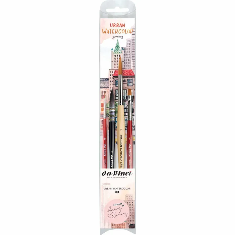 May&Berry May&Berry da Vinci Pinsel-Set Urban Watercolor – Produktbild 1 von 1