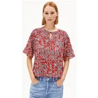 ARMEDANGELS ARMEDANGELS ANDRIKAA MOSAIC LINO Damen Bluse aus Leinen-Mix – Produktbild 1 von 1