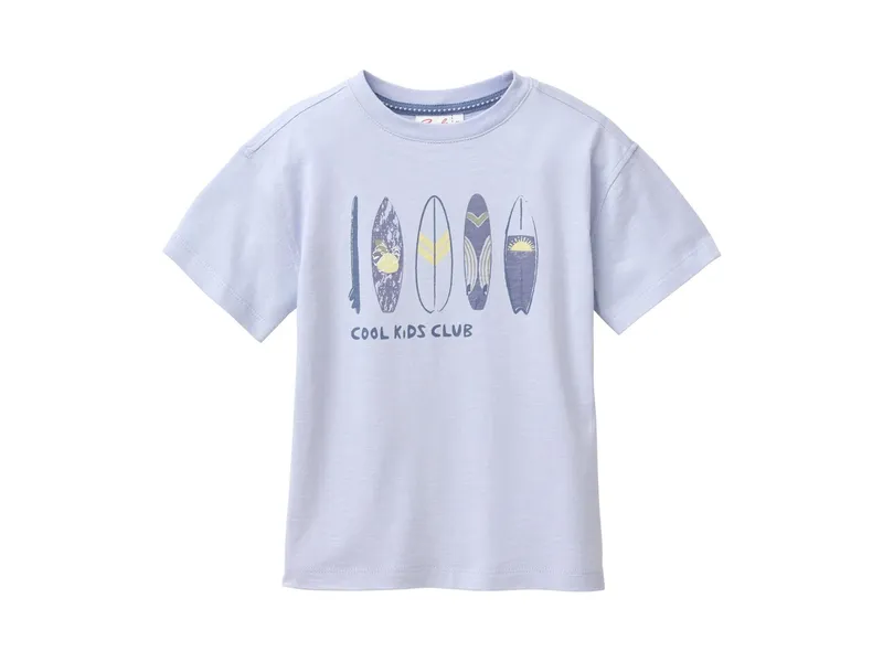 People Wear Organic People Wear Organic Kurzarm-Shirt hellblau Gr. 134/140, Blau, – Produktbild 1 von 3