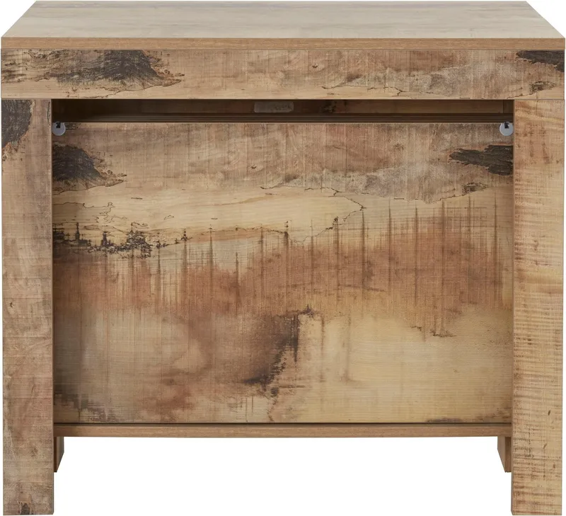 Home affaire Esstisch Praktika, Küchentisch, Wohnzimmertisch, Speisetisch, mit Auszugsfunktion, ausziehbar von 50 cm auf 300 cm, Beige, – Produktbild 7 von 8
