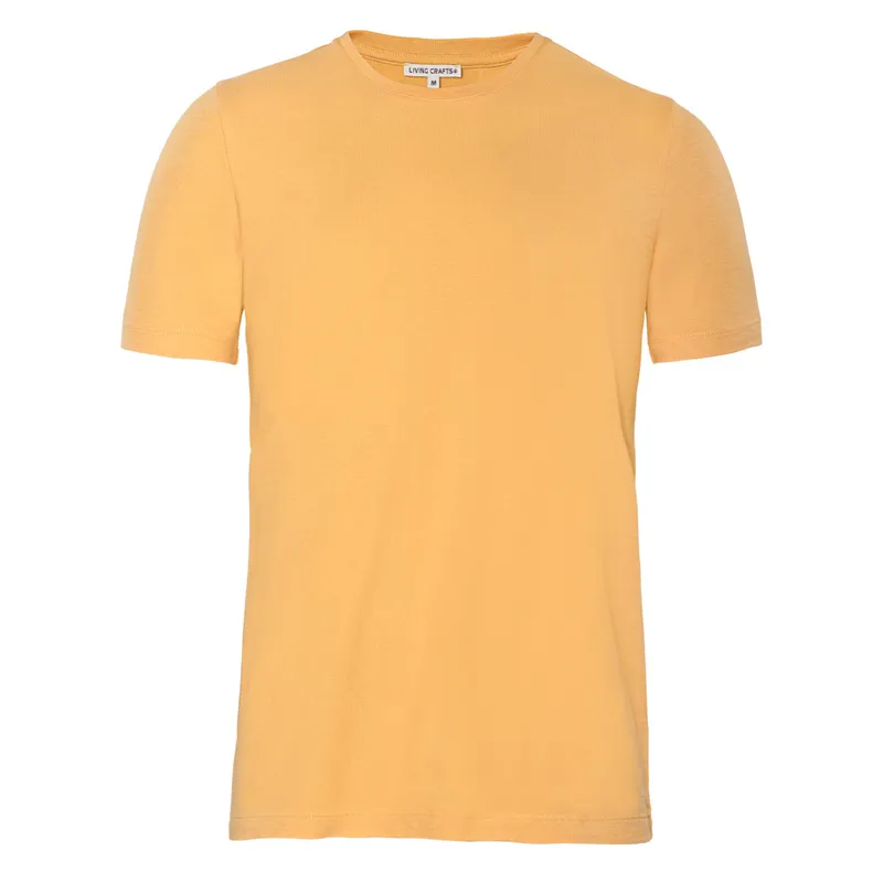 Living Crafts LIVING CRAFTS - Herren T-Shirt - Gelb (100% Bio-Baumwolle), Nachhaltige Mode, Bio Bekleidung, Gelb, – Produktbild 1 von 1