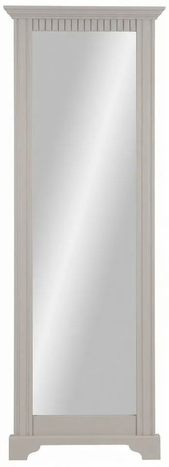 OTTO home Spiegel Rustic, Garderobenspiegel, Landhausstil, Rahmen in Kiefer massiv, Höhe 190 cm, mit Zierfräsungen, Beige, – Produktbild 5 von 8