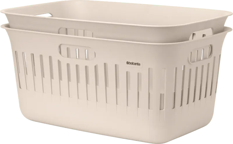 Brabantia Brabantia Collect-It Wäschekorb 40 L, 2-er Set, Beige, – Produktbild 1 von 1