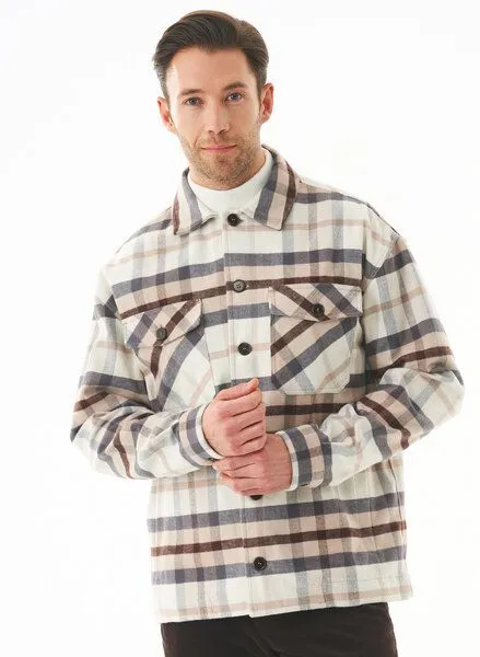 ORGANICATION ORGANICATION Flanell Overshirt aus Bio-Baumwolle, Mehrfarbig(multi colour), – Produktbild 1 von 4