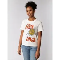 watapparel watapparel T-Shirt Frauen Pasta lover, Off white, – Produktbild 1 von 1