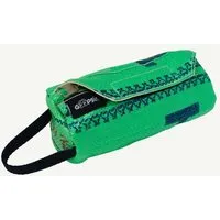 GOOPSI GOOPSI Futterdummy, Apportierspielzeug für Hunde, Upcycling aus Reissack, 19x8 cm, Grün, – Produktbild 1 von 1