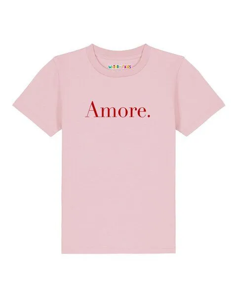 watabout.kids watabout.kids T-Shirt Kinder Amore, Cotton pink, – Produktbild 1 von 2