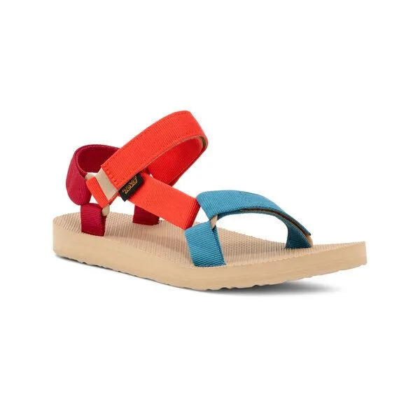 Teva TEVA Vegan Sandale Damen - Original Universal, Beige-rot-blau (haze multi), – Produktbild 1 von 4