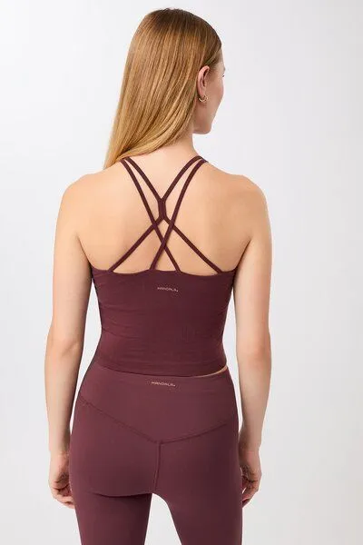 mandala mandala Cross Top, Ruby (rot), – Produktbild 2 von 4