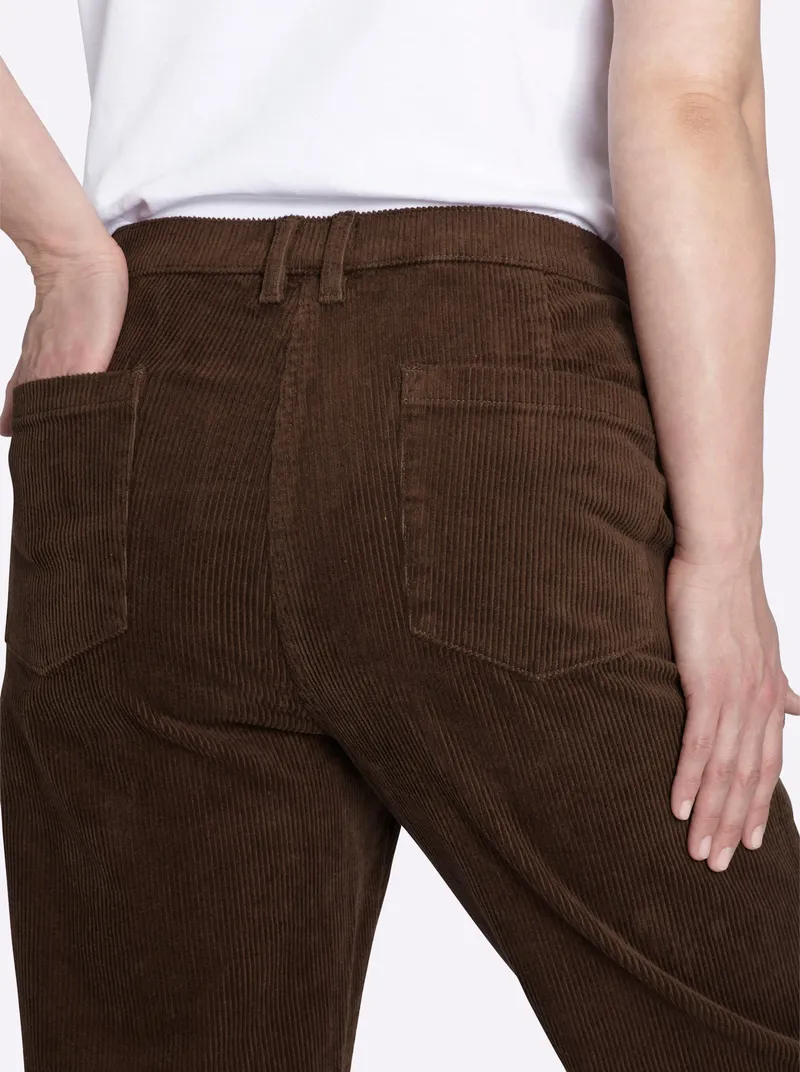 sheego Cordhose, Schoko, – Produktbild 2 von 2