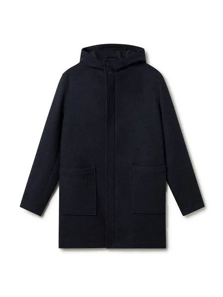 TWOTHIRDS TWOTHIRDS Winterjacke mit Kapuze Melchor, Navy, – Produktbild 1 von 3