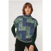 SKFK SKFK Damen vegan Pullover Gauna Mehrfarbig – Produktbild 1 von 1