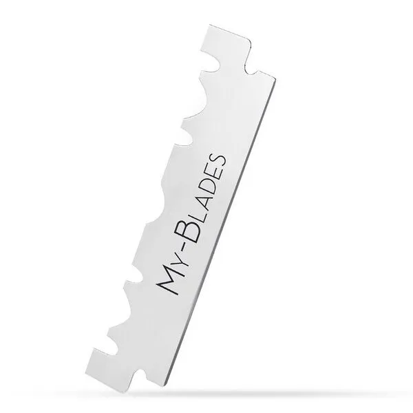 My-Blades My-Blades Halbe Rasierklingen Platinum einseitig 100 Stück – Produktbild 2 von 4