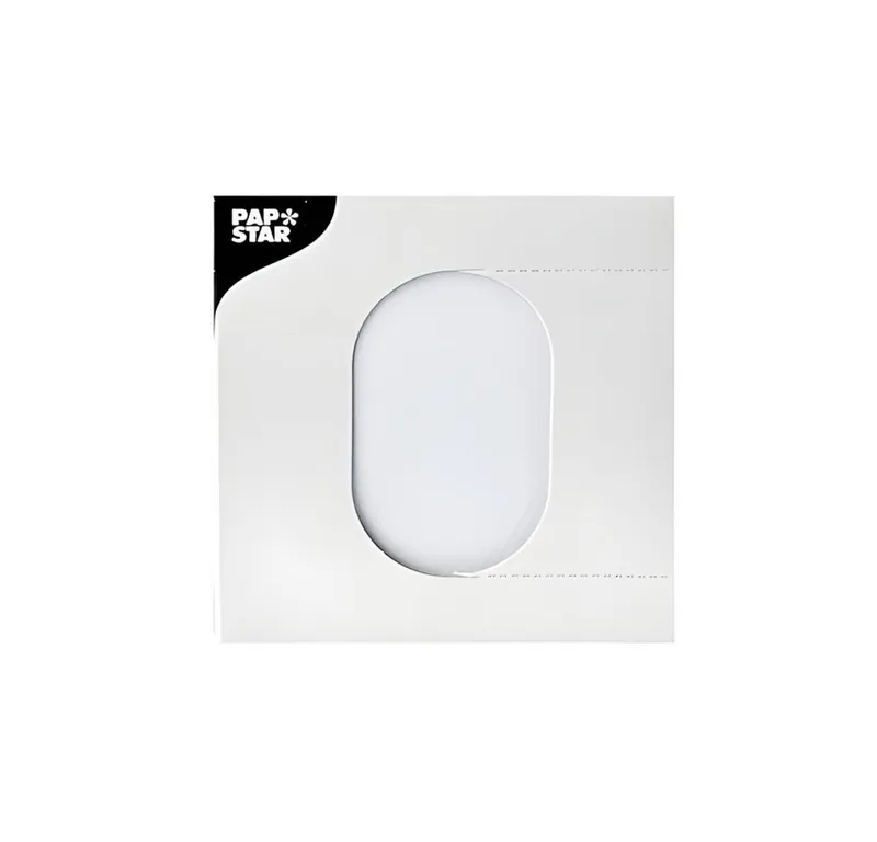 PAPSTAR PAPSTAR Tassenuntersetzer Tropfdeckchen rund Ø 8,5 cm weiss 500 Stk, Weiß, – Produktbild 4 von 4