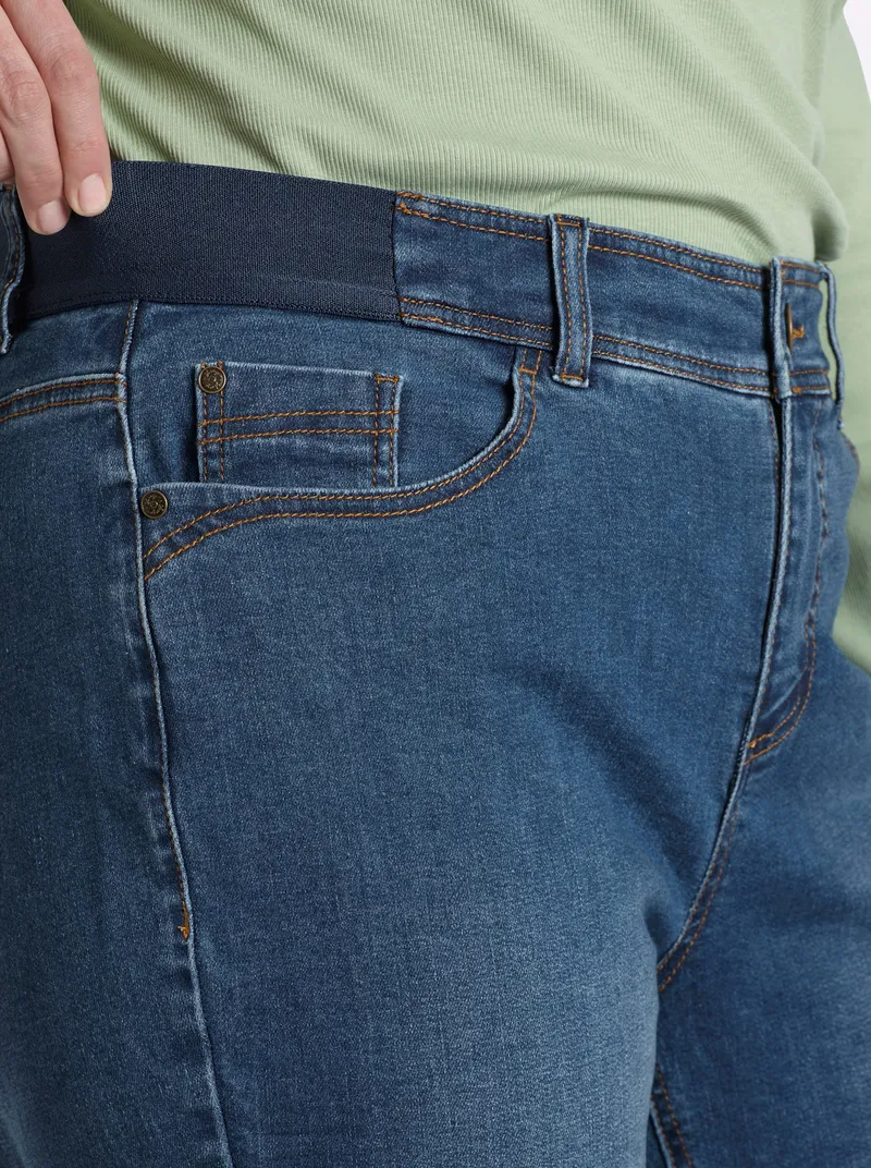 sheego Jeans blue-stone-washed, Blue-stone-washed, – Produktbild 2 von 2