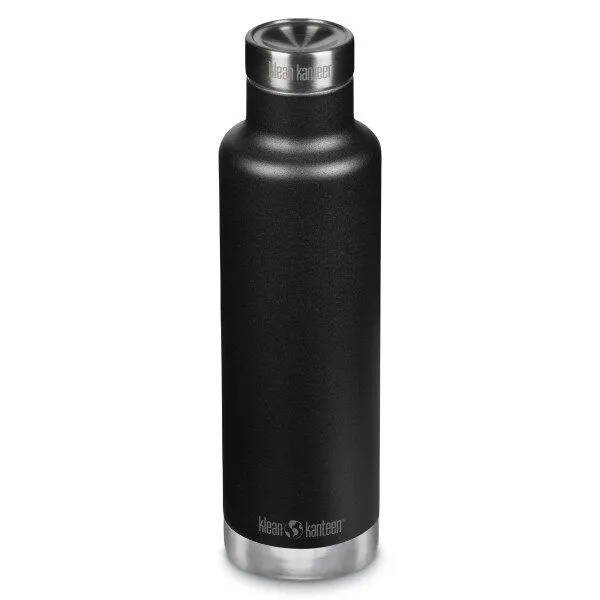 Klean Kanteen Klean Kanteen Classic 750ml mit Durchgusskappe, Schwarz, – Produktbild 1 von 4