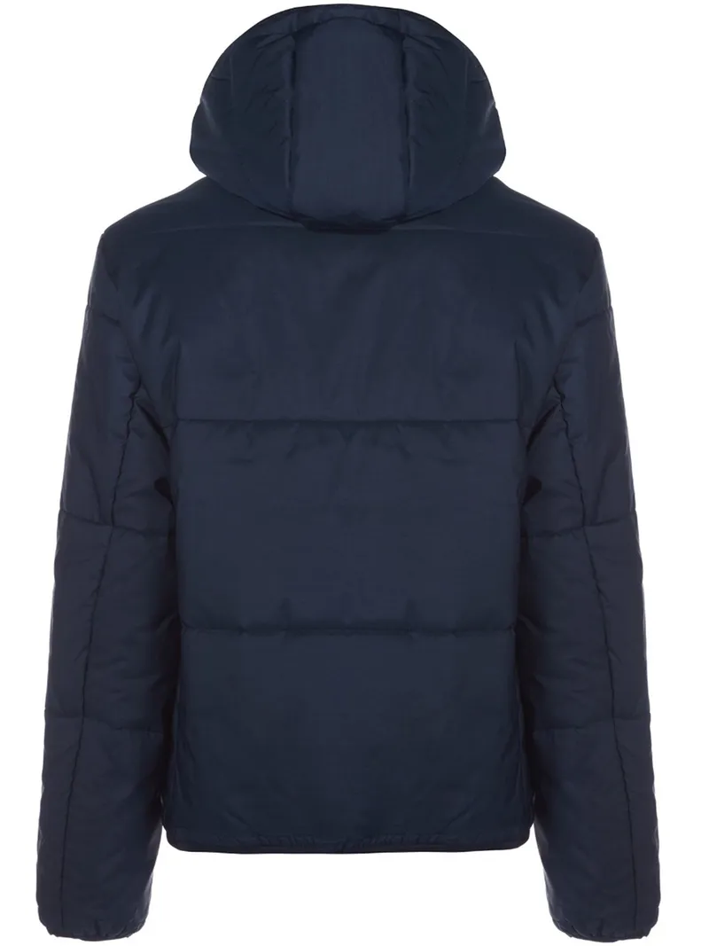 Will's Vegan Store Will's Vegan Store Herren vegan Daunenjacke Mit Kapuze Dunkelblau, Dunkelblau, – Produktbild 2 von 2