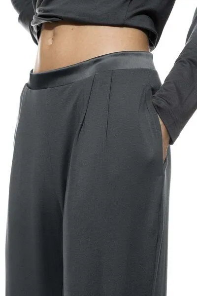 mey Mey Hose knöchellang "Pure Chic" aus FSC-Modal, Thunder grey, – Produktbild 3 von 4
