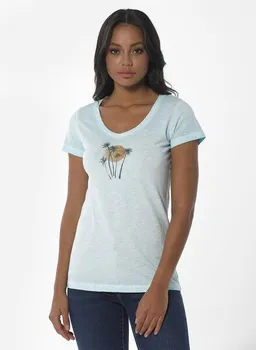 ORGANICATION ORGANICATION Cold Pigment Dyed T-Shirt aus Bio-Baumwolle mit Print – Produktbild 1 von 1