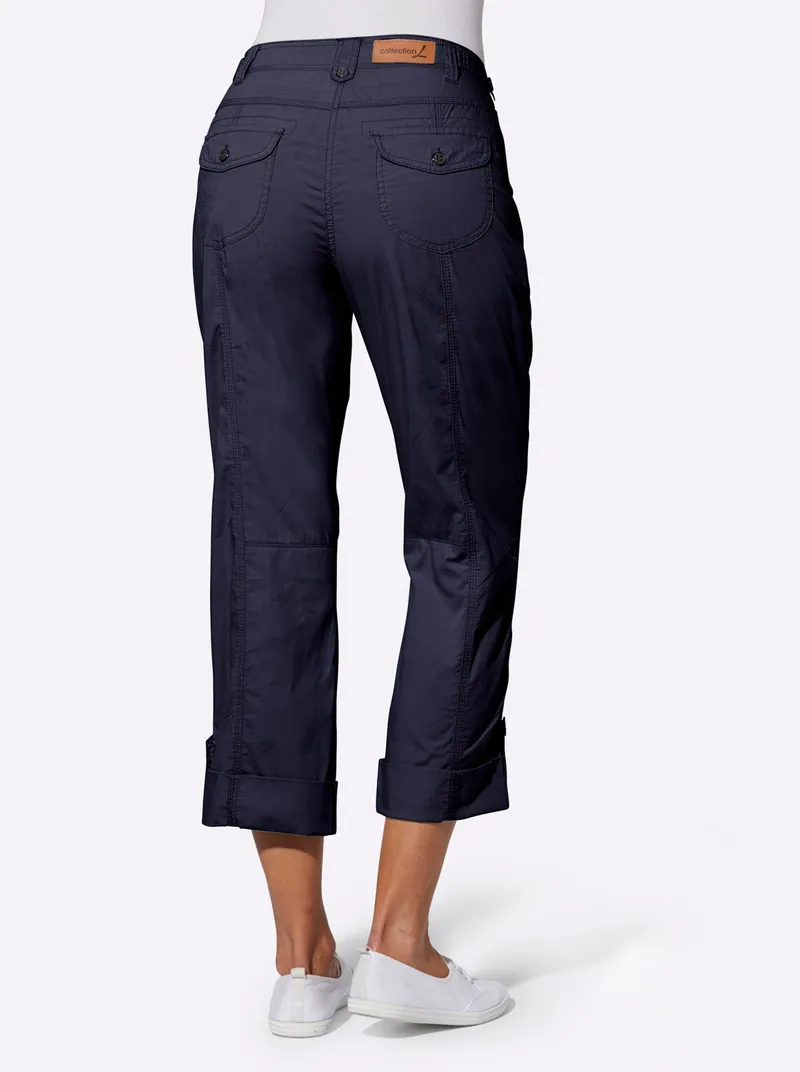 Witt Baumwollhose, Marine, – Produktbild 2 von 3