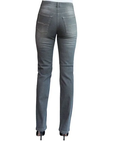 bloomers bloomers Hellgraue Damenjeans – Produktbild 4 von 4