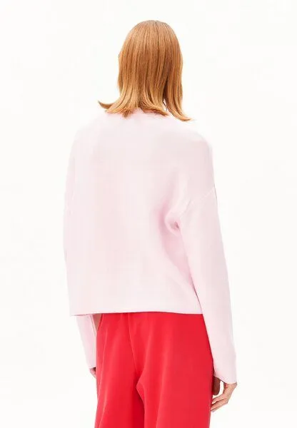ARMEDANGELS ARMEDANGELS MERINAA Damen Pullover aus Bio-Baumwolle, Pink mist, – Produktbild 2 von 4