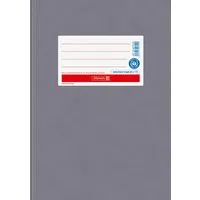 BRUNNEN BRUNNEN Heftumschlag aus Papier DIN A5, grau – Produktbild 1 von 1