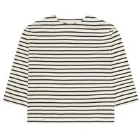 KnowledgeCotton Apparel KnowledgeCotton Apparel Longsleeve Stripes, Navy, – Produktbild 1 von 1