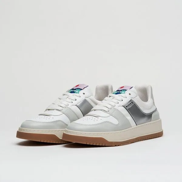 MEEKO MEEKO Nachhaltige, vegane und recycelte sneaker - Kiboko, Silber, – Produktbild 1 von 4