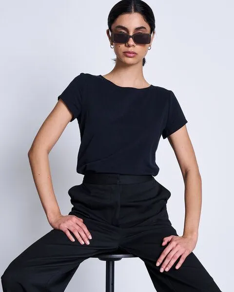 JAN N JUNE JAN N JUNE T-Shirt OTTO, Schwarz (black), – Produktbild 1 von 4