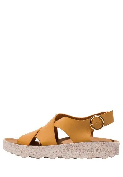ASPORTUGUESAS ASPORTUGUESAS Damen Sandale Cusk, Camel, – Produktbild 3 von 4